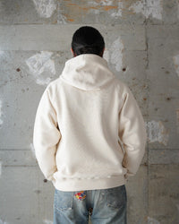 Wonder Looper 876gsm Double Heavyweight French Terry Pullover Hoodie - Ecru | Wonder Looper Sweaters & Knitwear | JEANSTORE