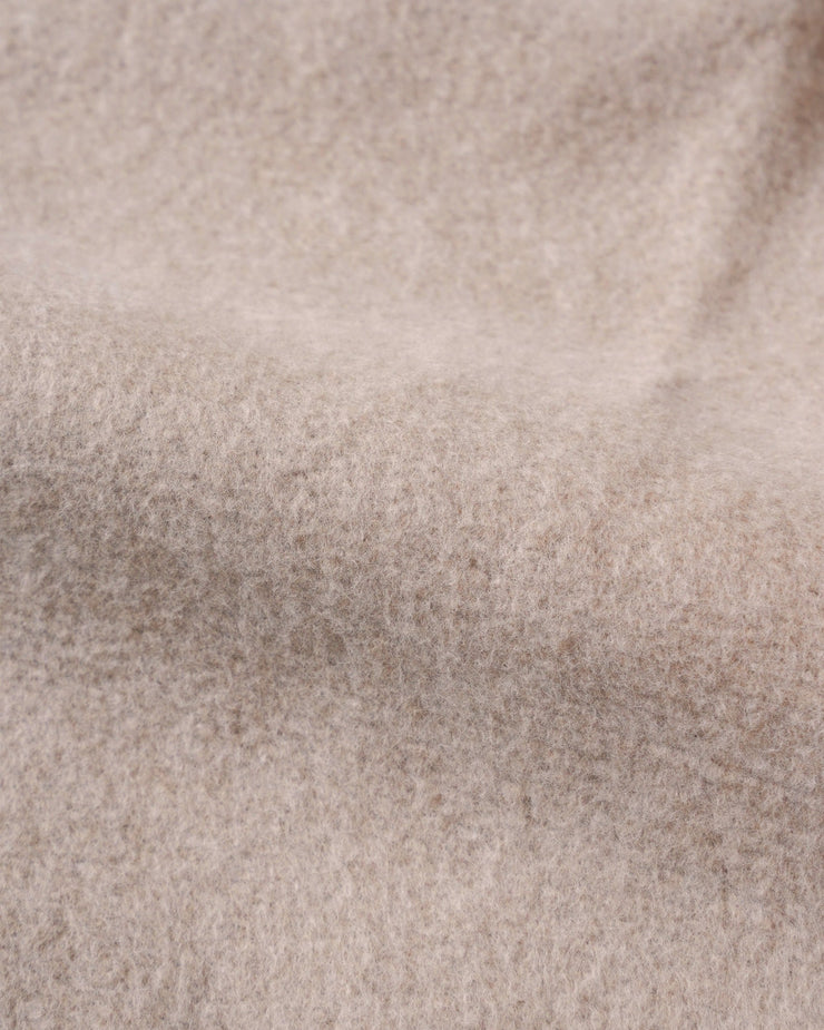 Wonder Looper Fleeced Foxfibre® Zip Hoodie - Oatmeal | Wonder Looper Sweaters & Knitwear | JEANSTORE