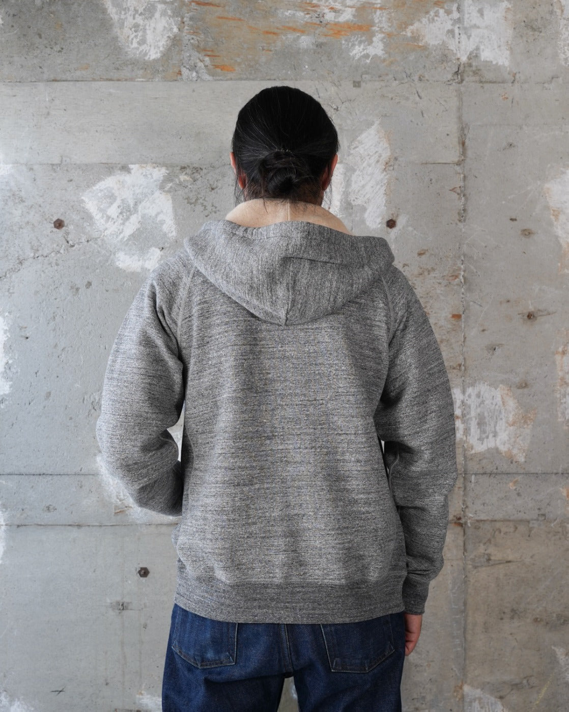 Wonder Looper Fleeced Foxfibre® Zip Hoodie - Charcoal | Wonder Looper Sweaters & Knitwear | JEANSTORE