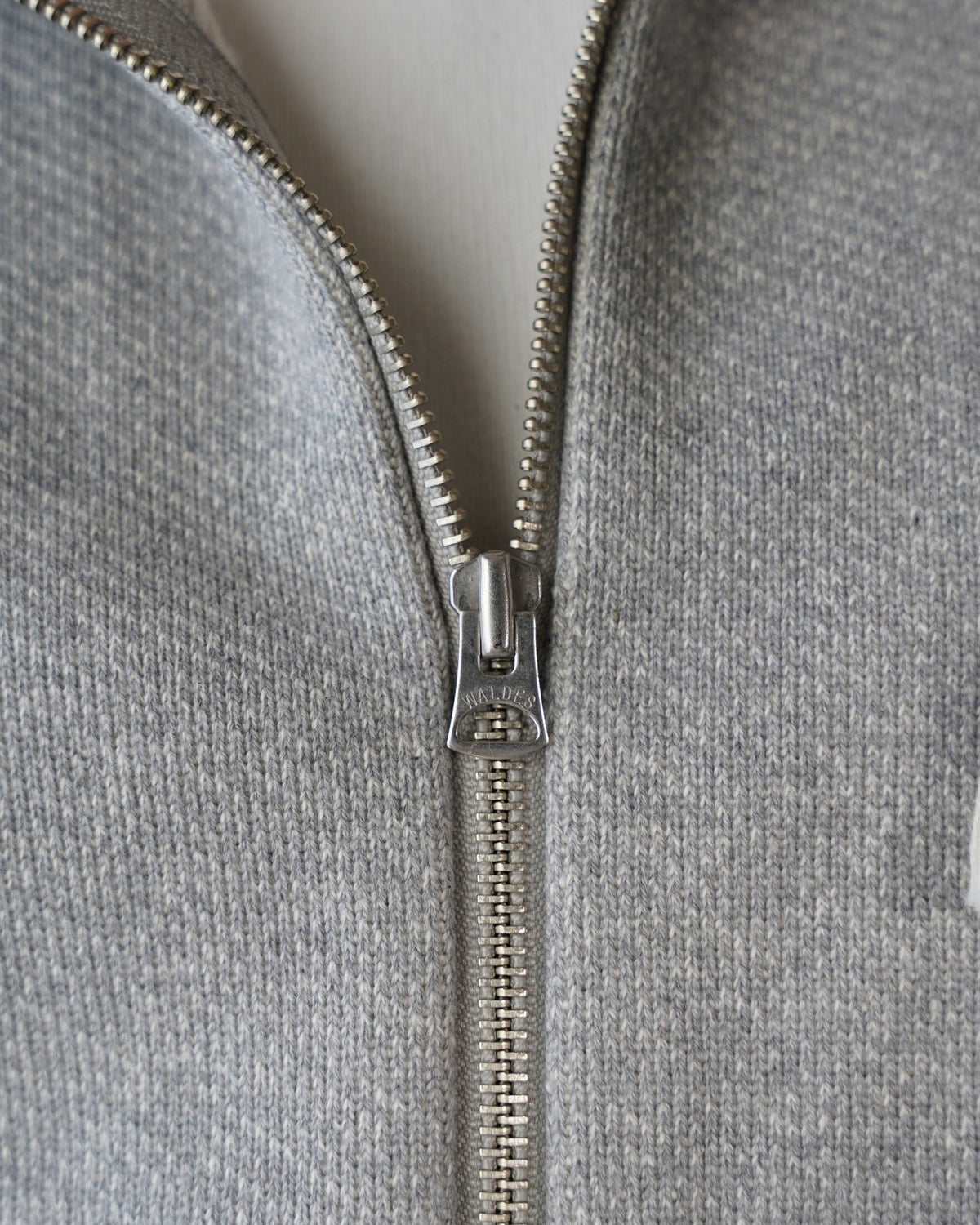 Wonder Looper 876gsm Double Heavyweight French Terry Zip Hoodie - Heather Grey | Wonder Looper Sweaters & Knitwear | JEANSTORE