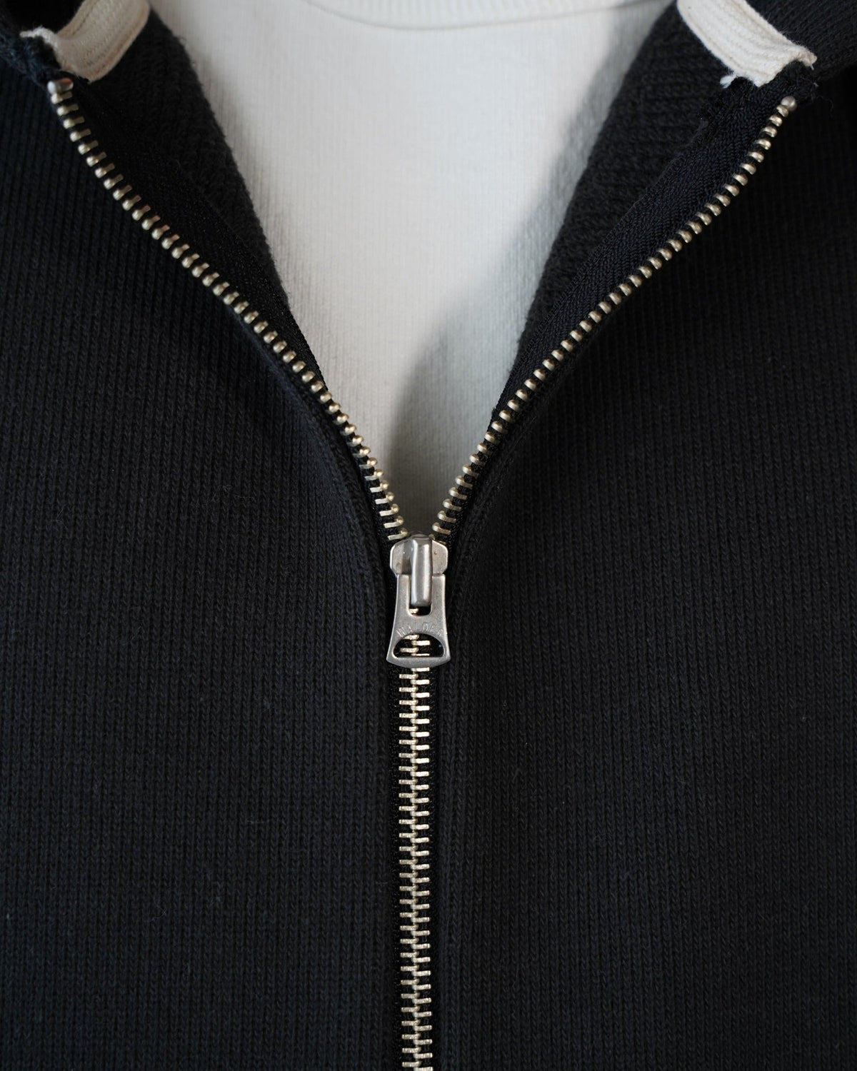 Wonder Looper 876gsm Double Heavyweight French Terry Zip Hoodie - Sumi Black | Wonder Looper Sweaters & Knitwear | JEANSTORE