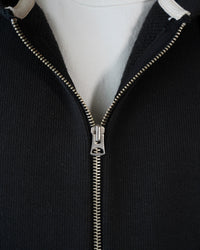 Wonder Looper 876gsm Double Heavyweight French Terry Zip Hoodie - Sumi Black | Wonder Looper Sweaters & Knitwear | JEANSTORE