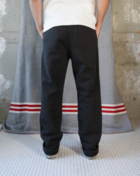 Wonder Looper 876gsm Double Heavyweight French Terry Sweatpants - Sumi Black