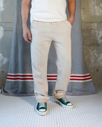 Wonder Looper Fleeced Foxfibre® Sweatpants - Oatmeal | Wonder Looper Chinos & Non-Denim Pants | JEANSTORE