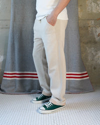 Wonder Looper Fleeced Foxfibre® Sweatpants - Oatmeal | Wonder Looper Chinos & Non-Denim Pants | JEANSTORE