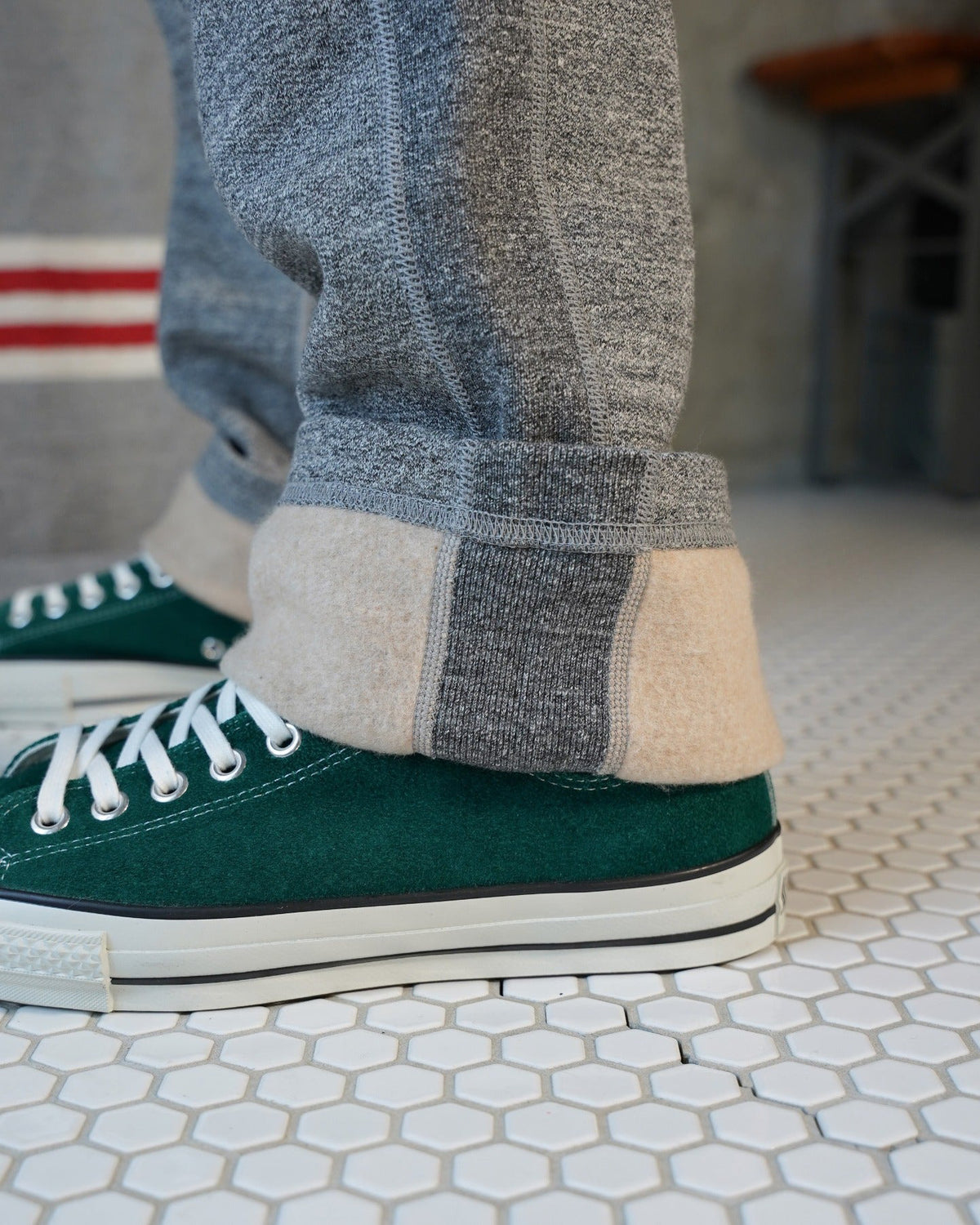 Wonder Looper Fleeced Foxfibre® Sweatpants - Charcoal | Wonder Looper Chinos & Non-Denim Pants | JEANSTORE