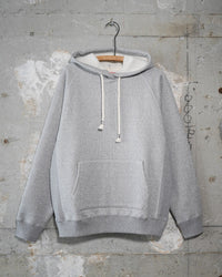 Wonder Looper 876gsm Double Heavyweight French Terry Pullover Hoodie - Heather Grey | Wonder Looper Sweaters & Knitwear | JEANSTORE