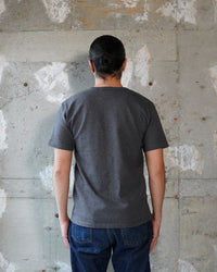 Wonder Looper 409gsm Double Heavyweight T Shirt - Charcoal | Wonder Looper T Shirts | JEANSTORE