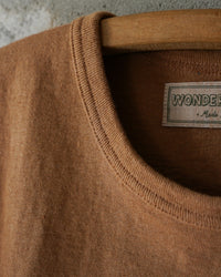 Wonder Looper Foxfibre® Tsuriami Crew Neck Tee - Coyote 70 | Wonder Looper T Shirts | JEANSTORE