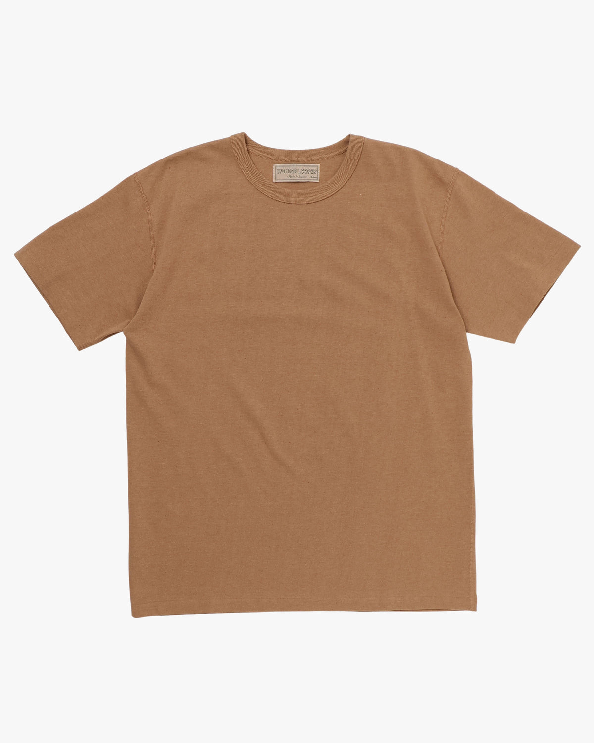 Wonder Looper Foxfibre® Tsuriami Crew Neck Tee - Coyote 70 | Wonder Looper T Shirts | JEANSTORE