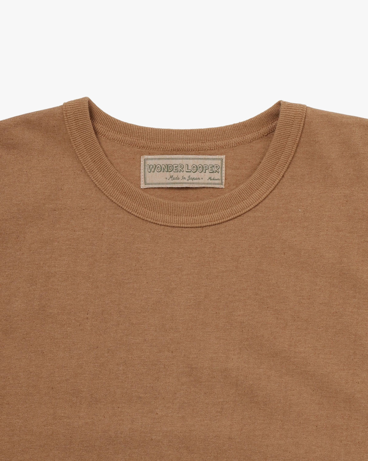 Wonder Looper Foxfibre® Tsuriami Crew Neck Tee - Coyote 70 | Wonder Looper T Shirts | JEANSTORE