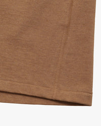 Wonder Looper Foxfibre® Tsuriami Crew Neck Tee - Coyote 70 | Wonder Looper T Shirts | JEANSTORE