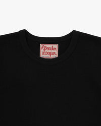 Wonder Looper 593gsm Triple Heavyweight Tsurami T Shirt - Black | Wonder Looper T Shirts | JEANSTORE
