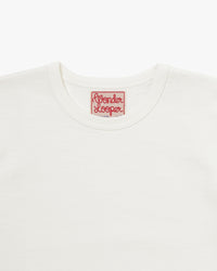 Wonder Looper 593gsm Triple Heavyweight Tsurami T Shirt - White | Wonder Looper T Shirts | JEANSTORE