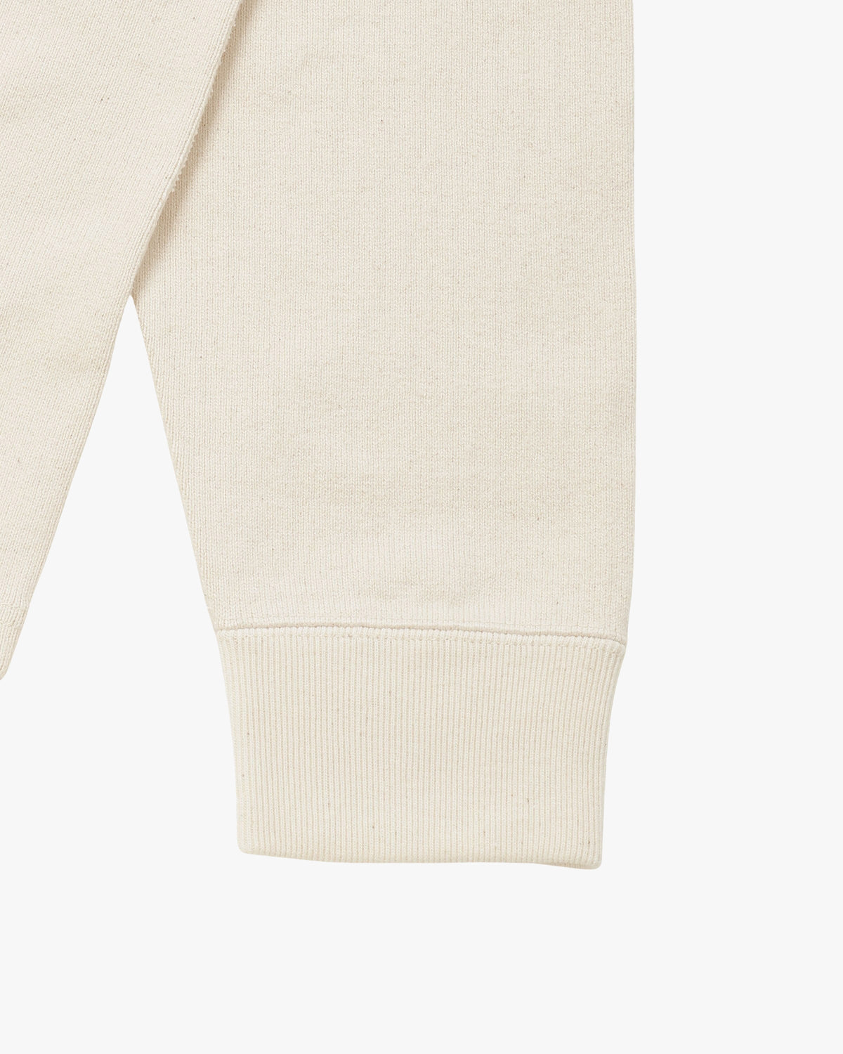 Wonder Looper 409gsm Double Heavyweight L/S T Shirt - Ecru