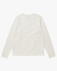 Wonder Looper 409gsm Double Heavyweight L/S T Shirt - White | Wonder Looper T Shirts | JEANSTORE