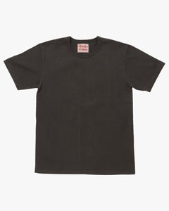 Wonder Looper 409gsm Double Heavyweight T Shirt - Sumi Black