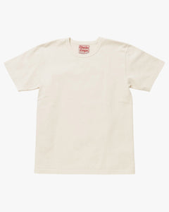 Wonder Looper 409gsm Double Heavyweight T Shirt - Ecru