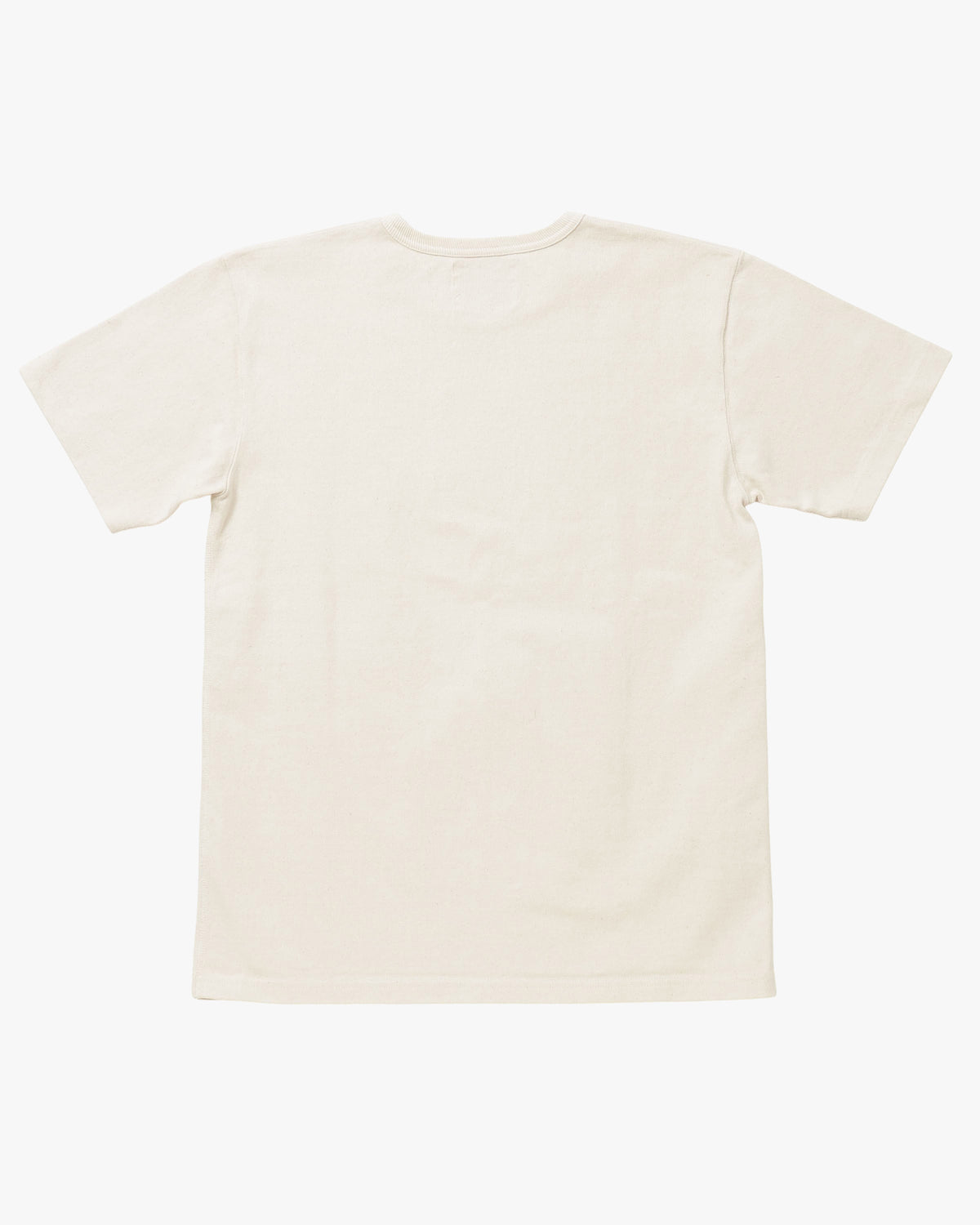 Wonder Looper 409gsm Double Heavyweight T Shirt - Ecru | Wonder Looper T Shirts | JEANSTORE