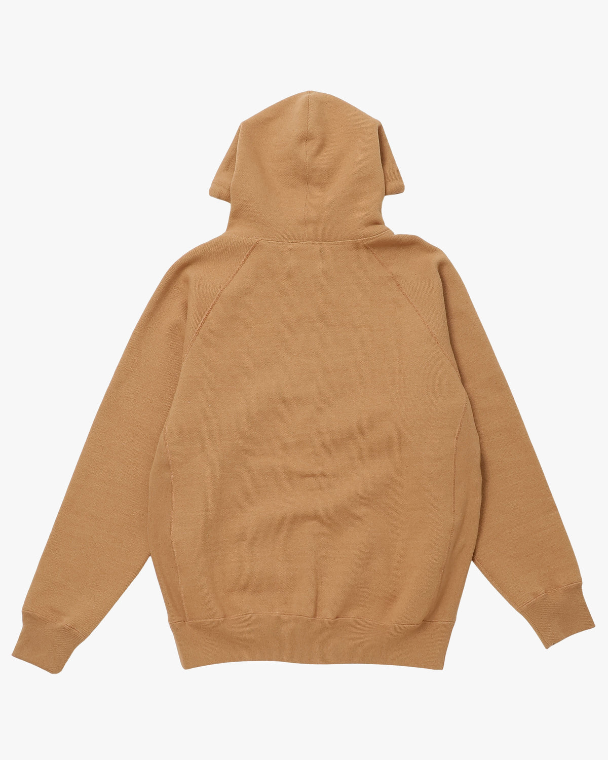 Wonder Looper 825gsm Double Heavyweight French Terry Foxfibre® Zip Hoodie - Coyote 80
