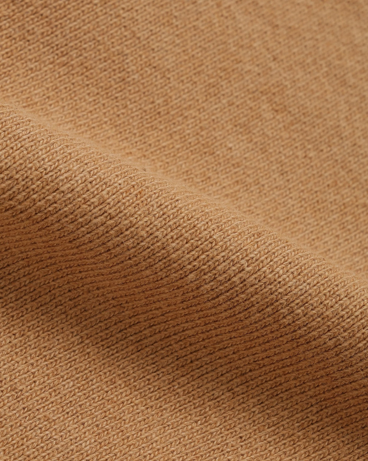 Wonder Looper 825gsm Double Heavyweight French Terry Foxfibre® Zip Hoodie - Coyote 80