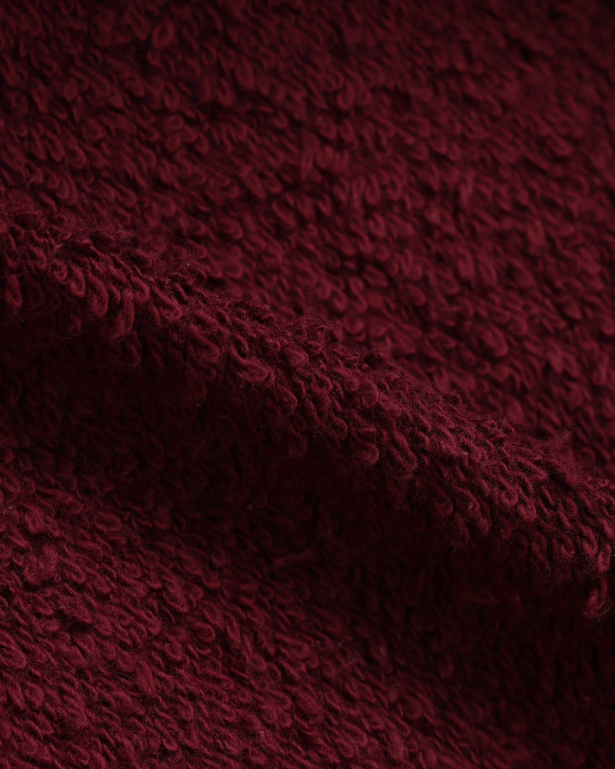 Wonder Looper Super Looper French Terry Pullover Hoodie - Burgundy