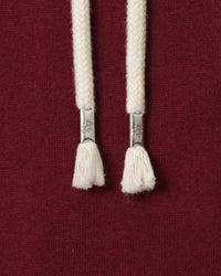 Wonder Looper Super Looper French Terry Pullover Hoodie - Burgundy