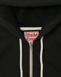 Wonder Looper Super Looper French Terry Zip Hoodie - Sumi Black | Wonder Looper Sweaters & Knitwear | JEANSTORE