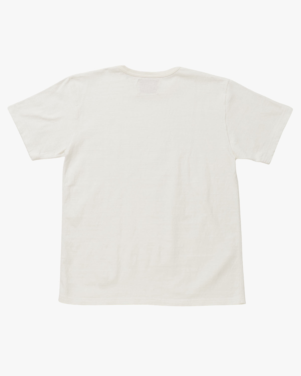 Wonder Looper ELS Recycled Cotton Slub T Shirt - White | Wonder Looper T Shirts | JEANSTORE