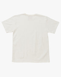 Wonder Looper ELS Recycled Cotton Slub T Shirt - White | Wonder Looper T Shirts | JEANSTORE