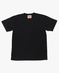 Wonder Looper ELS Recycled Cotton Slub T Shirt - Black | Wonder Looper T Shirts | JEANSTORE