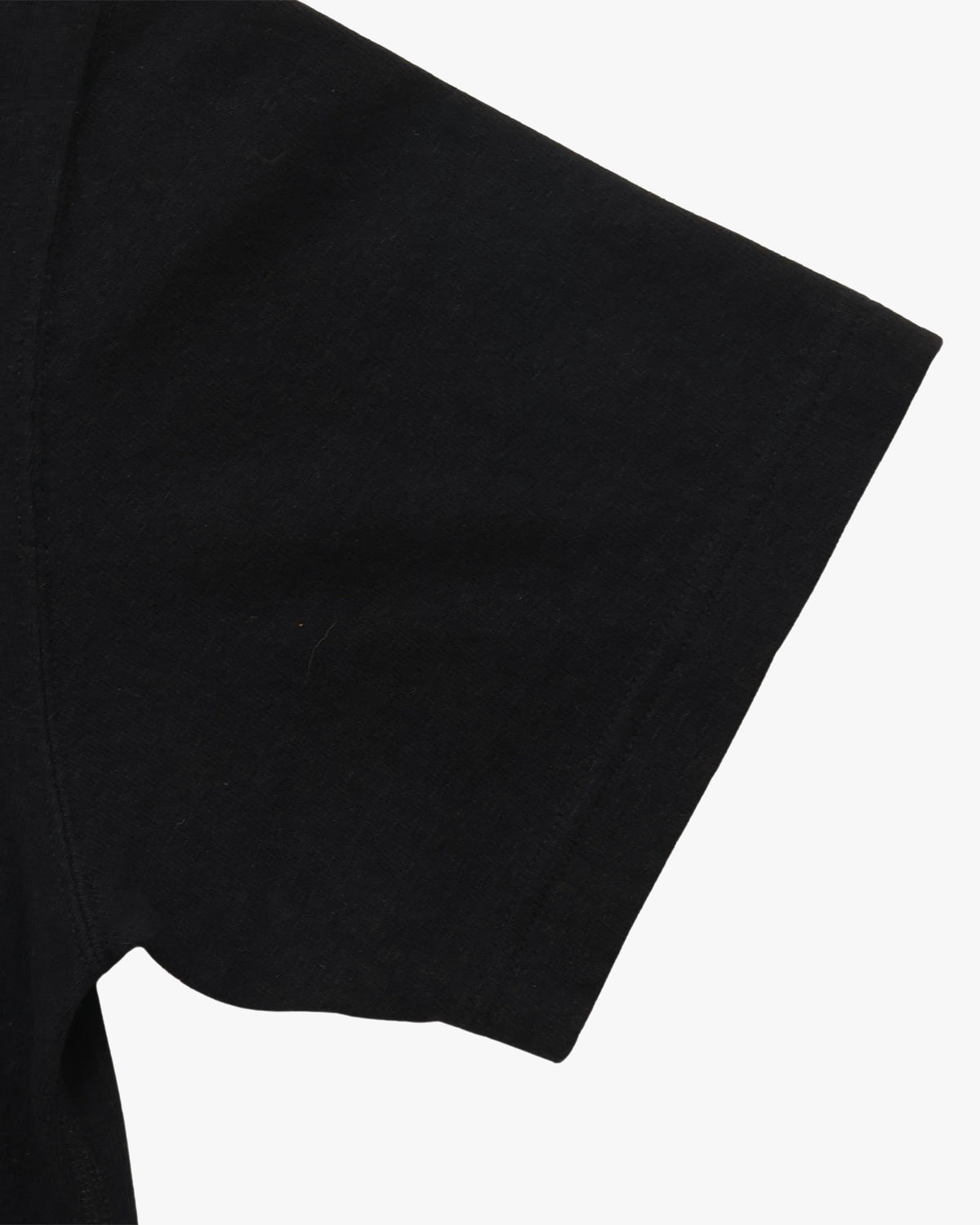 Wonder Looper ELS Recycled Cotton Slub T Shirt - Black | Wonder Looper T Shirts | JEANSTORE