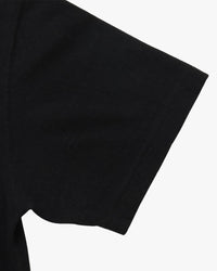 Wonder Looper ELS Recycled Cotton Slub T Shirt - Black | Wonder Looper T Shirts | JEANSTORE