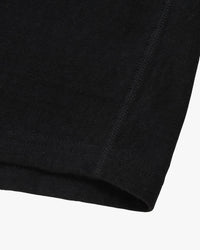 Wonder Looper ELS Recycled Cotton Slub T Shirt - Black | Wonder Looper T Shirts | JEANSTORE