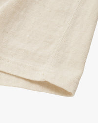 Wonder Looper ELS Recycled Cotton Slub T Shirt - Ecru | Wonder Looper T Shirts | JEANSTORE