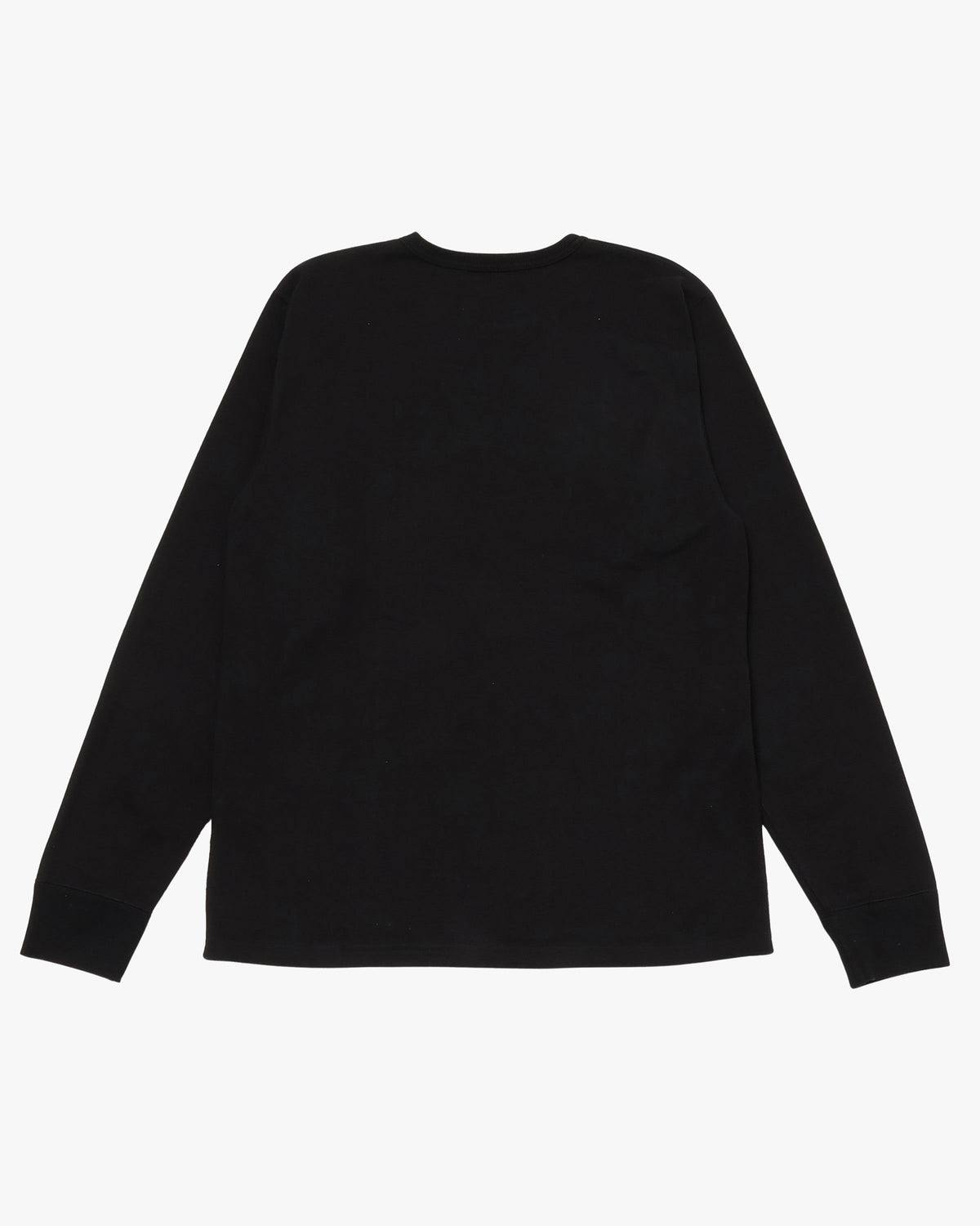 Wonder Looper 409gsm Double Heavyweight L/S T Shirt - Black | Wonder Looper T Shirts | JEANSTORE