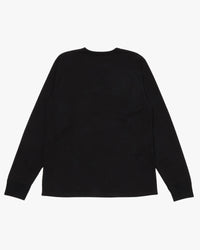 Wonder Looper 409gsm Double Heavyweight L/S T Shirt - Black | Wonder Looper T Shirts | JEANSTORE