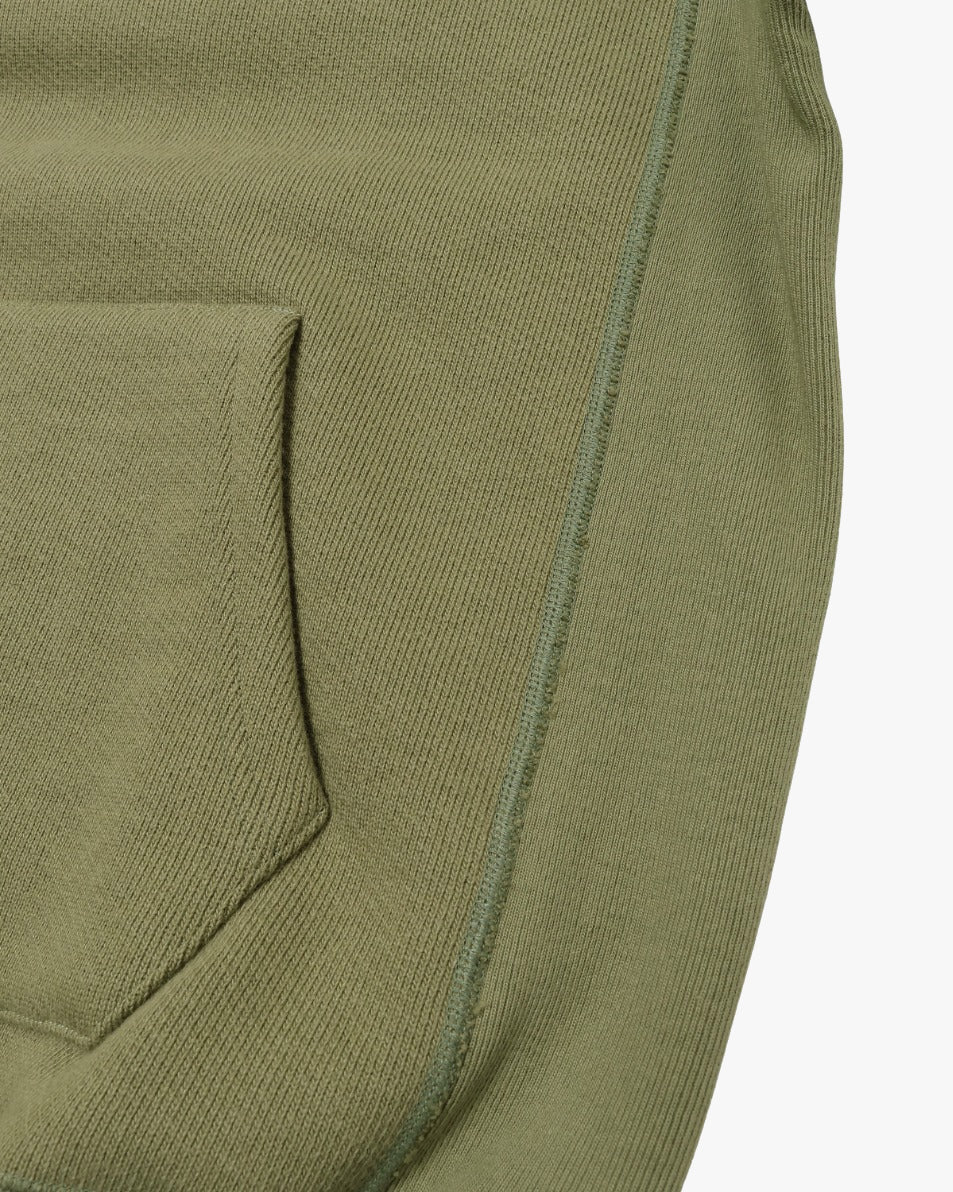 Wonder Looper 876gsm Double Heavyweight French Terry Pullover Hoodie - Sage | Wonder Looper Sweaters & Knitwear | JEANSTORE
