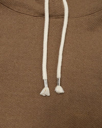 Wonder Looper 825gsm Double Heavyweight French Terry Iron Mordant Foxfibre® Pullover Hoodie - Coyote 80
