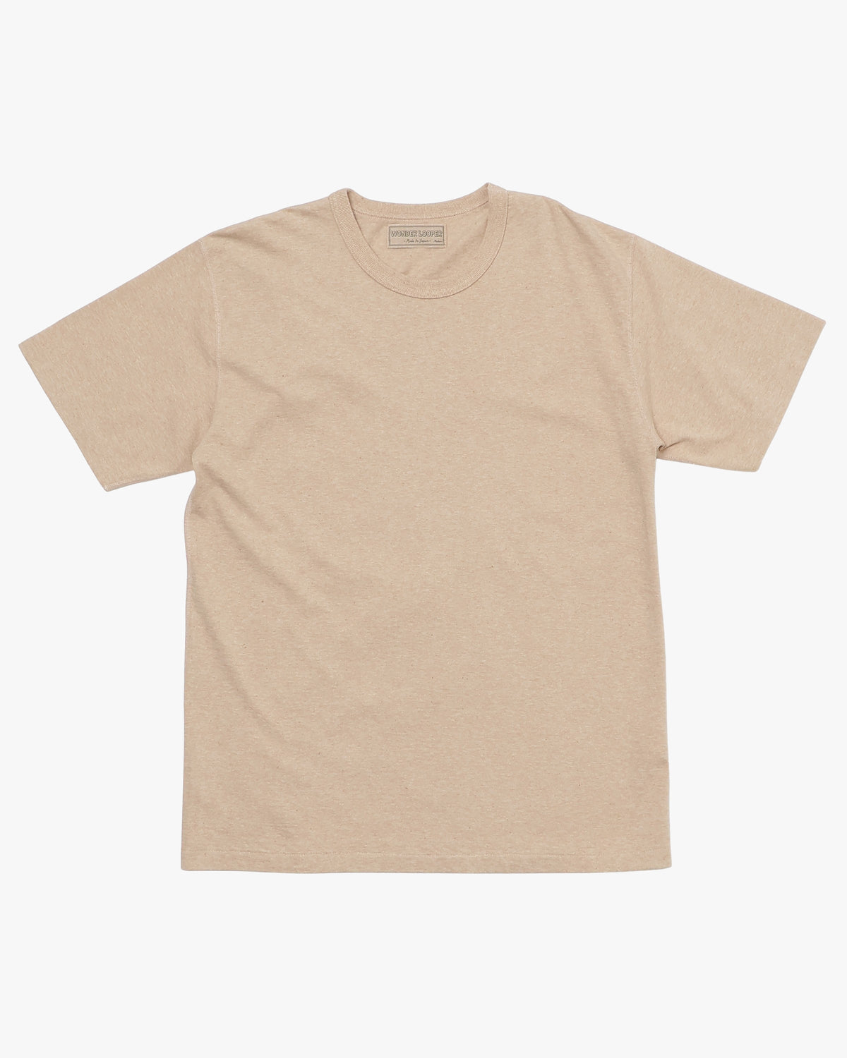 Wonder Looper Foxfibre® Tsuriami Crew Neck Tee - Coyote 15 | Wonder Looper T Shirts | JEANSTORE