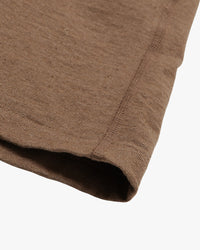 Wonder Looper Iron Mordant Foxfibre® Tsuriami Crew Neck Tee - Coyote 70 | Wonder Looper T Shirts | JEANSTORE