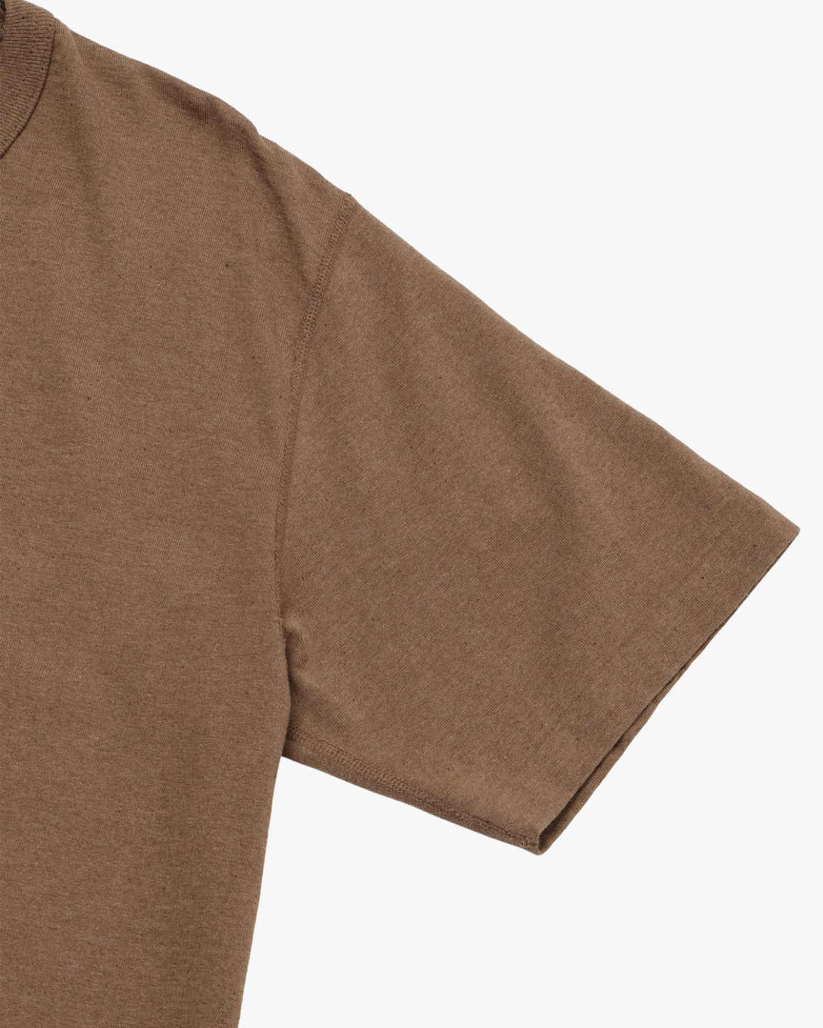 Wonder Looper Iron Mordant Foxfibre® Tsuriami Crew Neck Tee - Coyote 70 | Wonder Looper T Shirts | JEANSTORE