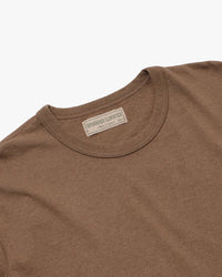 Wonder Looper Iron Mordant Foxfibre® Tsuriami Crew Neck Tee - Coyote 70 | Wonder Looper T Shirts | JEANSTORE
