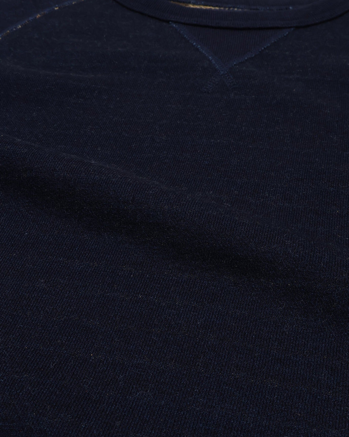 Wonder Looper Pullover Crewneck - Real Indigo Blanket Striped French Terry | Wonder Looper Sweaters & Knitwear | JEANSTORE