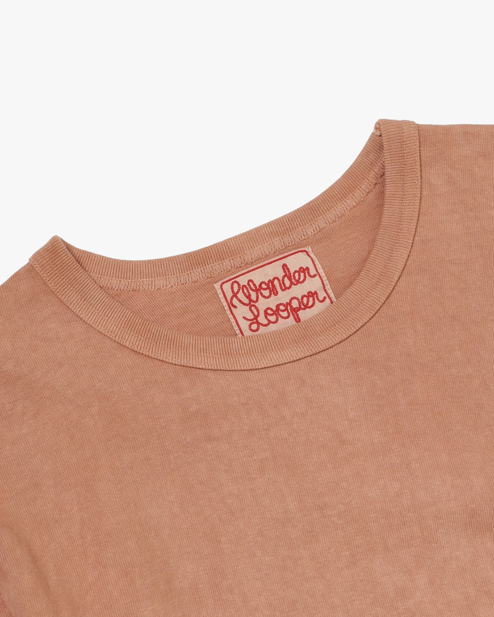 Wonder Looper ELS Recycled Cotton Slub T Shirt - Sharinbai