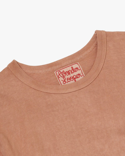 Wonder Looper ELS Recycled Cotton Slub T Shirt - Sharinbai