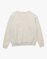 Wonder Looper 876gsm Double Heavyweight French Terry Pullover Crew Neck - Oatmeal