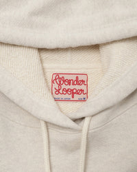 Wonder Looper 876gsm Double Heavyweight French Terry Pullover Hoodie - Oatmeal