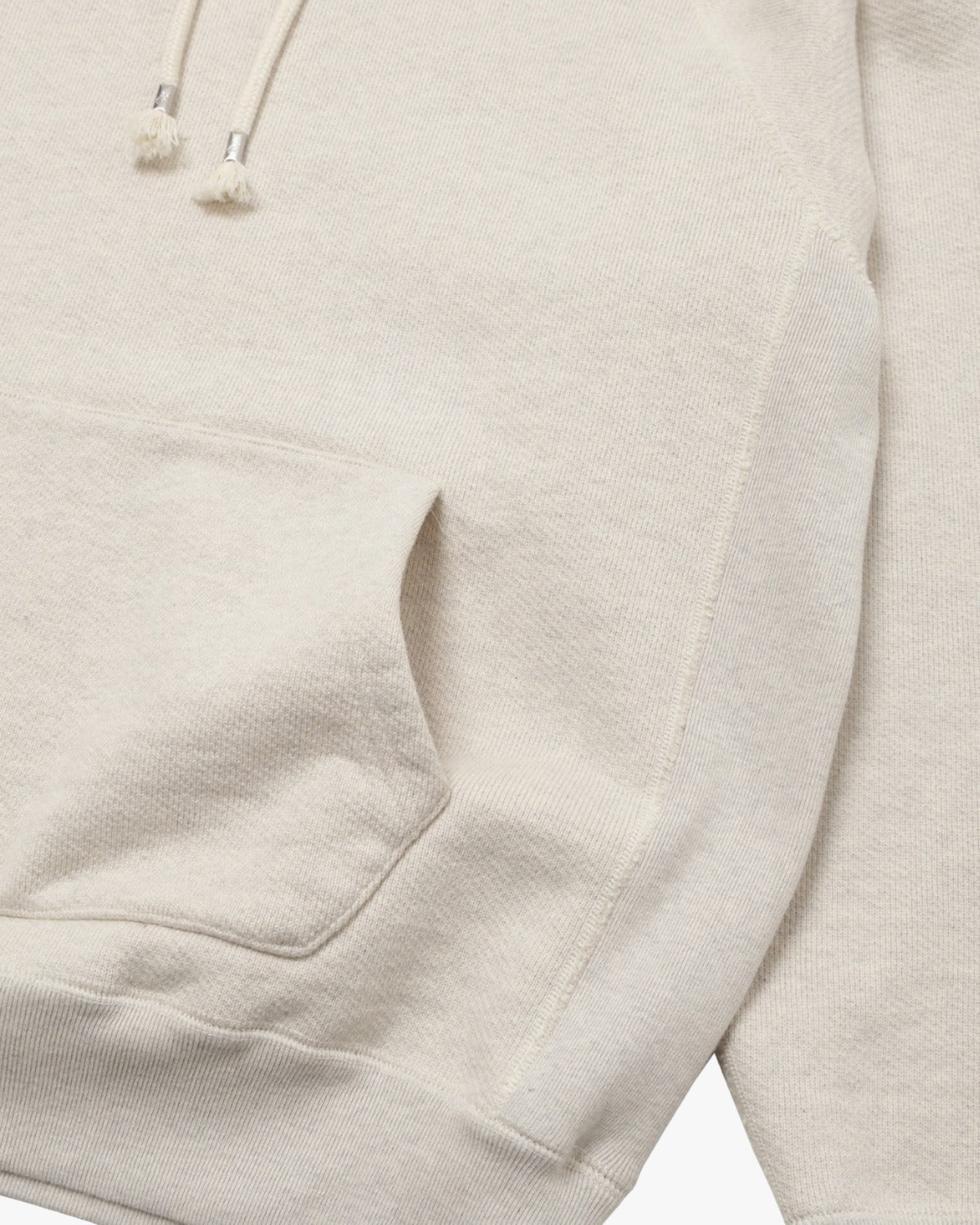 Wonder Looper 876gsm Double Heavyweight French Terry Pullover Hoodie - Oatmeal