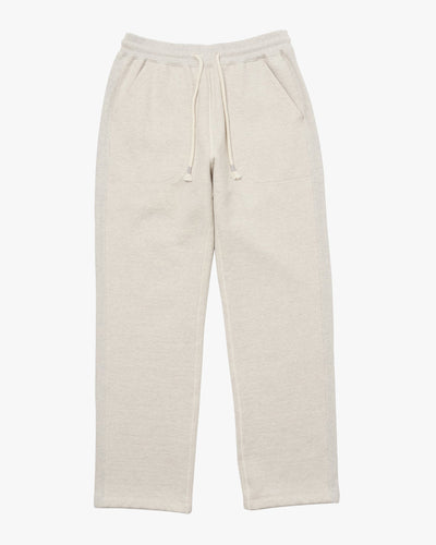 Wonder Looper 876gsm Double Heavyweight French Terry Sweatpants - Oatmeal